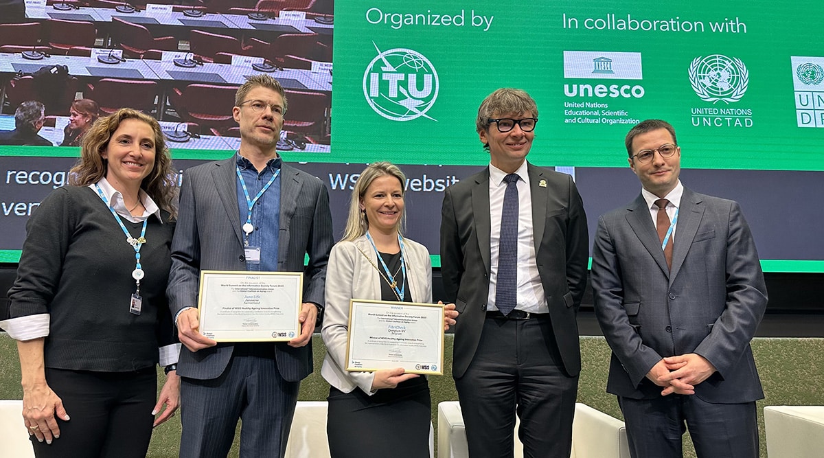 FibriCheck wins the WSIS Healthy Ageing Innovation Prize 2023